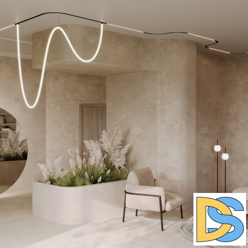 Коннектор радиусный встраиваемый Maytoni Exility TRA044-angle.12B