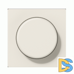 Диммер поворотный 210 Вт (LED 3-60 Вт),нажимной Jung AS 500 Слоновая кость