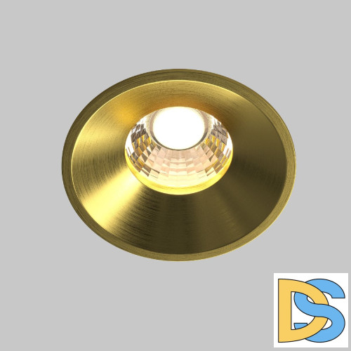 Встраиваемый светильник Maytoni Round DL058-12W3K-BS