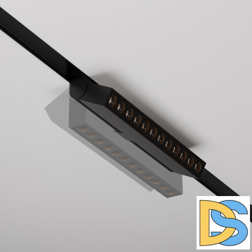 Трековый магнитный светильник Maytoni Points Rot TR033-2-12W2.7K-B