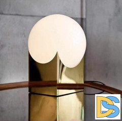 Настольная лампа iLamp Golden 10213T/1-D200 MGL-WH