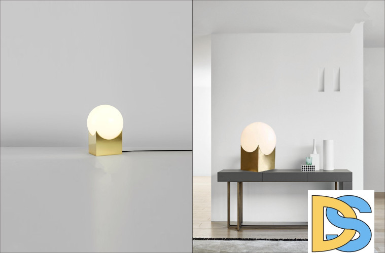 Настольная лампа iLamp Golden 10213T/1-D200 MGL-WH