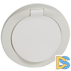 Лицевая панель Legrand Celiane розетки 2К+3 с крышкой 067841