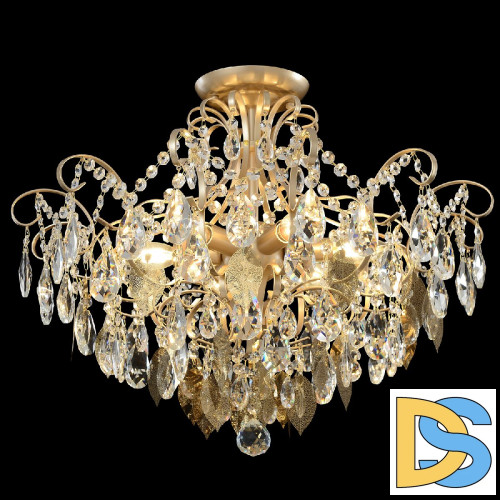 Потолочная люстра Crystal Lux ESMIRALDA PL6 GOLD