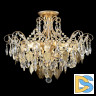 Потолочная люстра Crystal Lux ESMIRALDA PL6 GOLD
