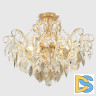Потолочная люстра Crystal Lux ESMIRALDA PL6 GOLD