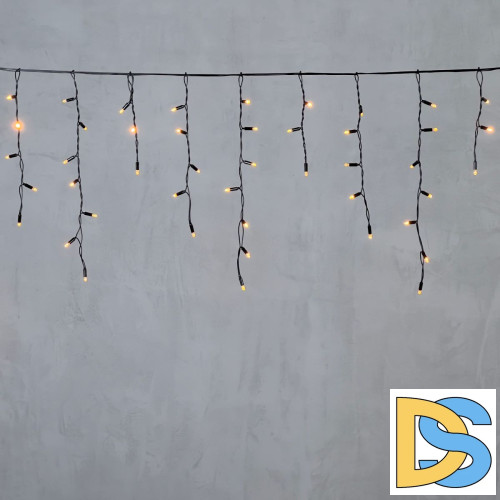 Гирлянда Бахрома с колпачком Laitcom (LTC) PIL120CAP-11-2EWW