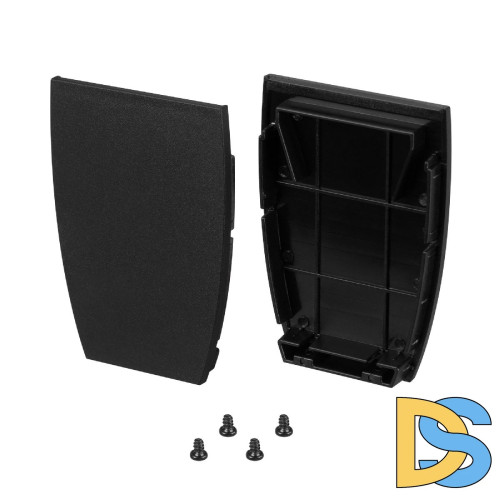 Заглушка Arlight LINE-5075-U-HONEYCOMB BLACK глухая 044887