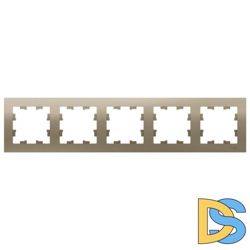 Рамка 5-постовая Schneider Electric Atlas Design ATN000505