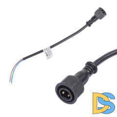 Провод для подключения в линию прожекторов Uniel UCX-LC2/L52-0.25M/M7 DC24V BLACK UL-00009502