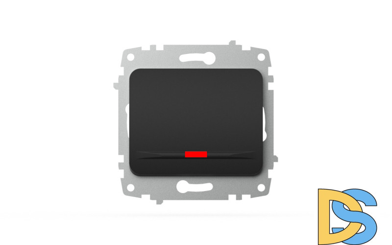 Выключатель с подсветкой ELBI Jazz 607-014800-201