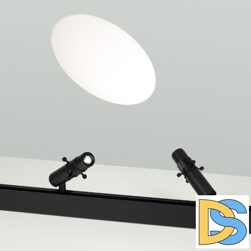 Трековый магнитный светильник Arlight MAG-ORIENT-SPOT-CROP-ZOOM-TC-R35-6W Day4000 (BK, 19-29 deg, 48V) 045066