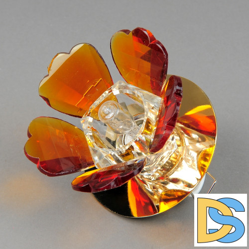 Встраиваемый светильник Elvan TCH-4008-GY-5.3-Amb-Gl