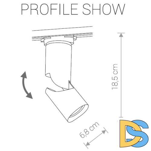 Трековый светодиодный светильник Nowodvorski Profile Show 9424