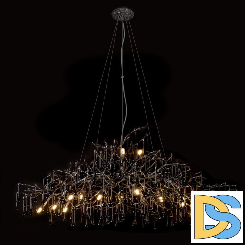 Подвесная люстра Loft IT Bijout 10067/1500 BK