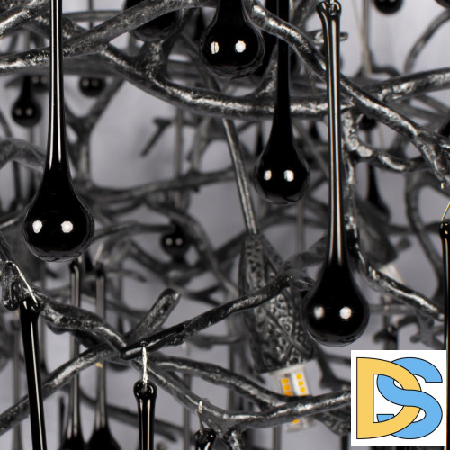 Подвесная люстра Loft IT Bijout 10067/1500 BK