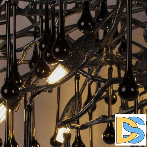 Подвесная люстра Loft IT Bijout 10067/1500 BK