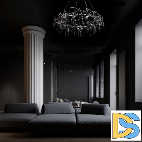 Подвесная люстра Loft IT Bijout 10067/1500 BK