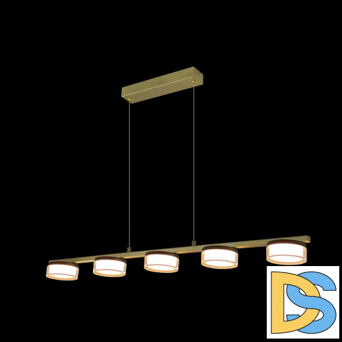 Подвесная люстра iLedex Link 4778-90 MBK+SGD