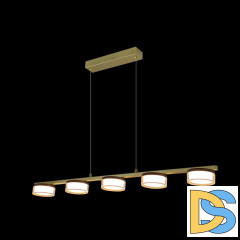 Подвесная люстра iLedex Link 4778-90 MBK+SGD