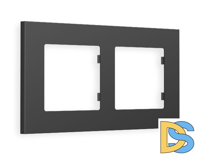 Рамка двухместная Ambrella Volt Qubi AF250802