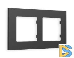 Рамка двухместная Ambrella Volt Qubi AF250802