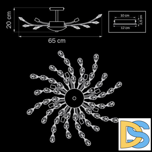 Потолочная люстра Lightstar Isabelle 791182