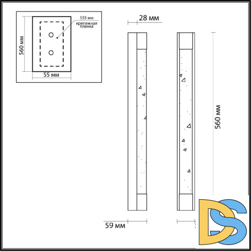 Настенный светильник Odeon Light Mirada 6681/12WL