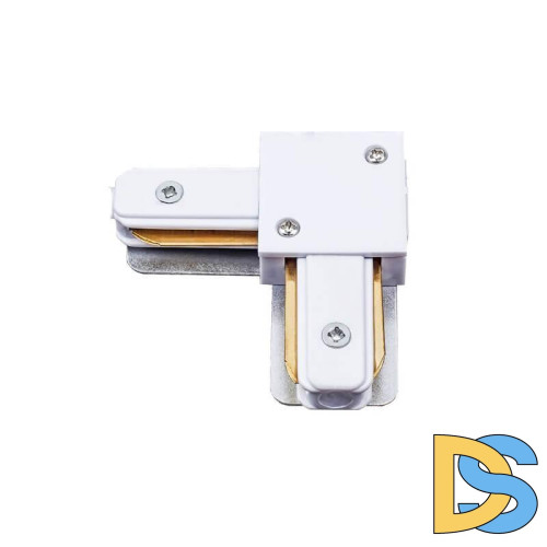 Соединитель для шинопроводов L-образный Volpe UBX-Q122 G21 WHITE 1 POLYBAG UL-00006057