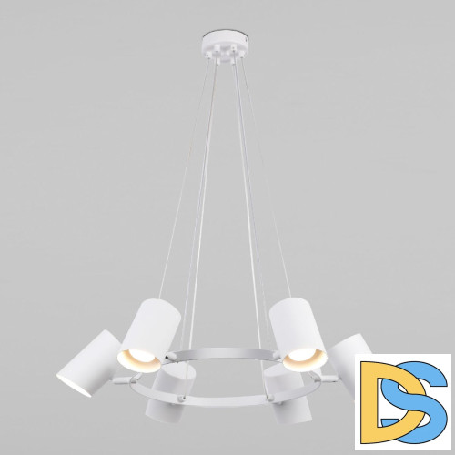 Подвесная люстра Eurosvet Splay 70147/6 белый a062036