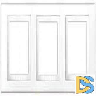 Рамка 3-ая (тройная), Белый, серия Unica, Schneider Electric