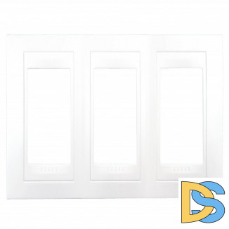 Рамка 3-ая (тройная), Белый, серия Unica, Schneider Electric