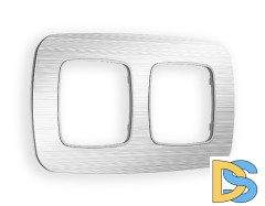 Рамка двухместная Ambrella Volt Radian OF580102