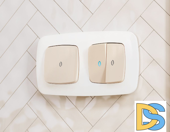 Лицевая панель для выключателя одноклавишного с подсветкой Ambrella Volt Omega OP3020