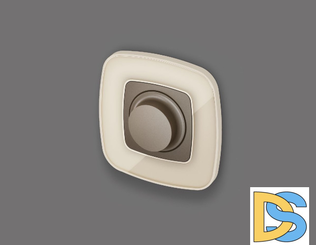 Лицевая панель для светорегулятора универсального Ambrella Volt Omega OP6355