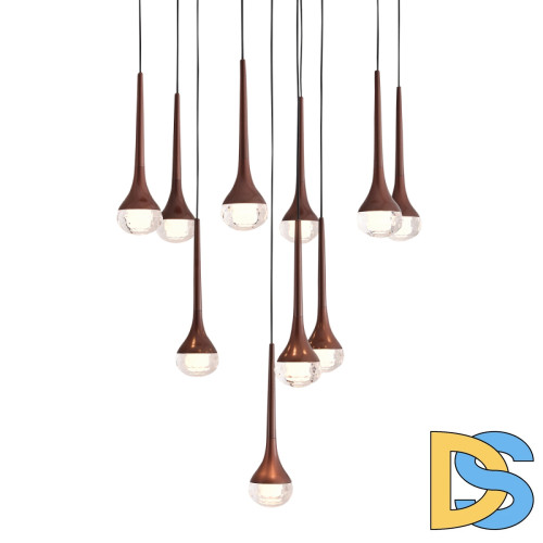 Подвесной светильник Delight Collection 329 P0329-10B coffee