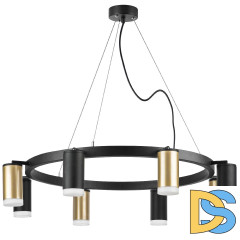 Подвесная люстра Lightstar Rullo (571018+214440-4+214437-4+202430-8) LR0184043740