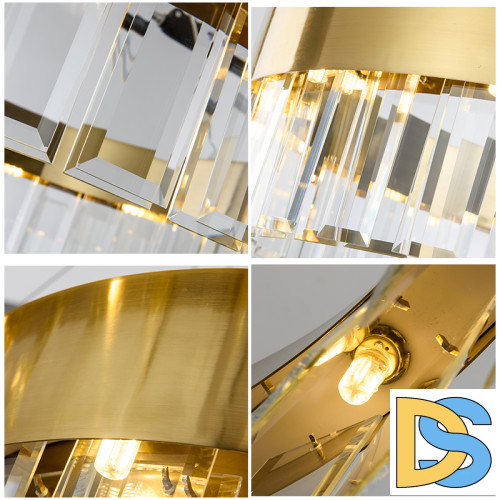 Подвесная люстра Delight Collection 4412-500 br. champagne gold