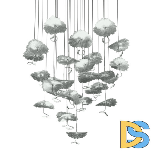 Подвесная люстра Delight Collection X-8827P/29 silver