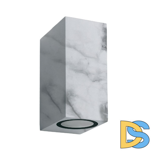 Уличный настенный светильник Uniel UUL-P42A 2х6W/GU10 IP65 MARBLE UL-00011362