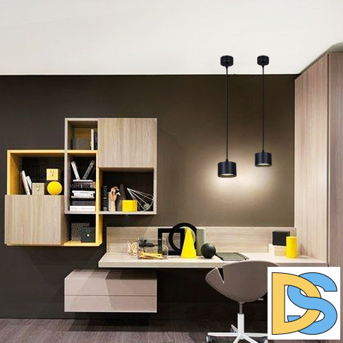 Подвесной светильник Reluce 53006-0.9-001LD GX53 BK