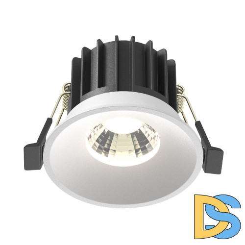 Встраиваемый светильник Maytoni Round DL058-12W-DTW-W