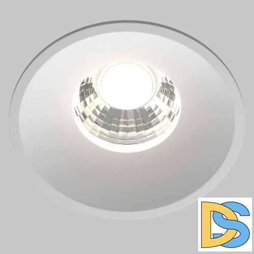 Встраиваемый светильник Maytoni Round DL058-12W-DTW-W