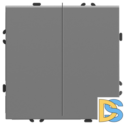 Переключатель 2-клавишный Stekker Эмили RSW10-5107-10 49947