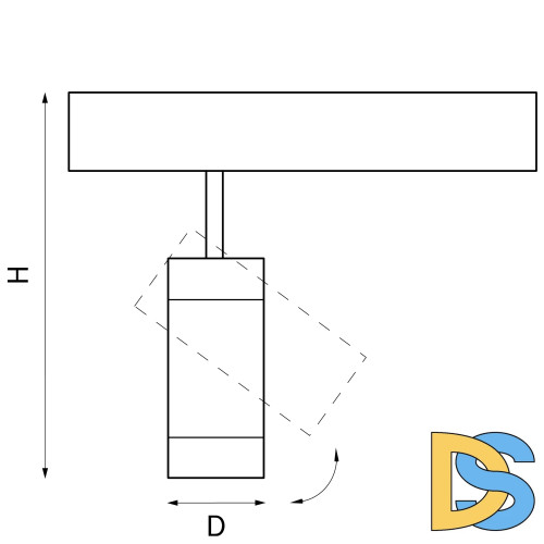 Трековый светильник Lightstar Teta 205017