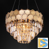 Подвесная люстра Eurosvet Ariana 10124/5 золото/прозрачный хрусталь Strotskis Smart (10113/5)