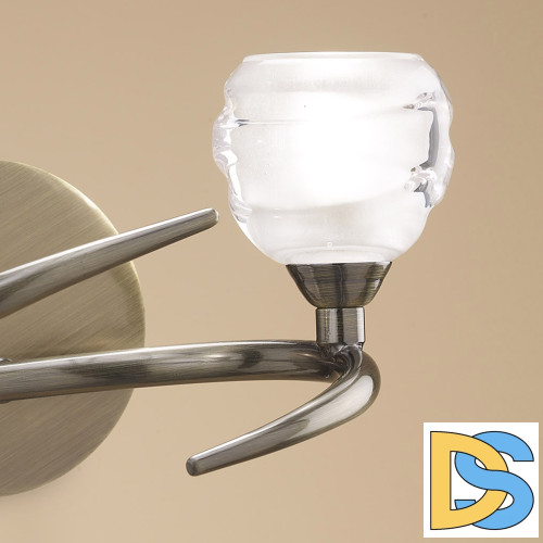 Бра Mantra Loop Antique Brass 1825