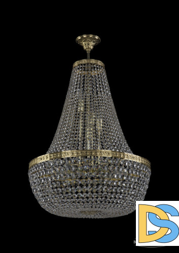 Люстра на штанге Bohemia Ivele Crystal 19111/H2/55IV G
