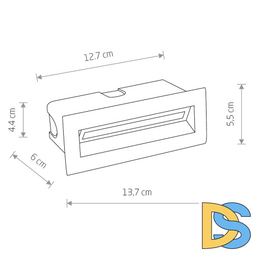Уличный встраиваемый светильник Nowodvorski Bay Led 8165