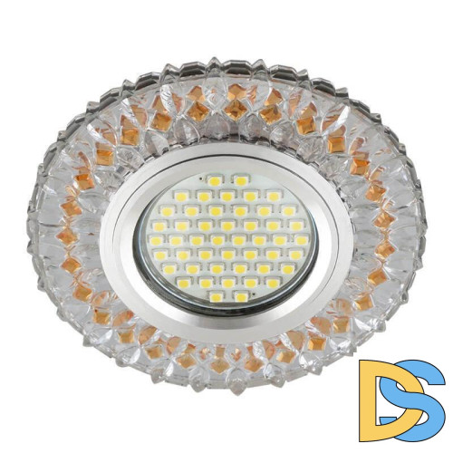 Встраиваемый светильник Fametto Luciole DLS-L138 Gu5.3 Glassy/Light Tea